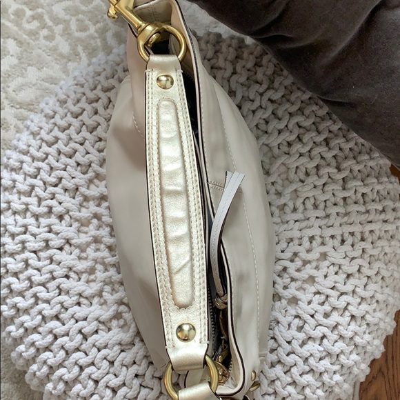 Coach Hobo Light Gold Cream shimmer - Picture 4 of 16